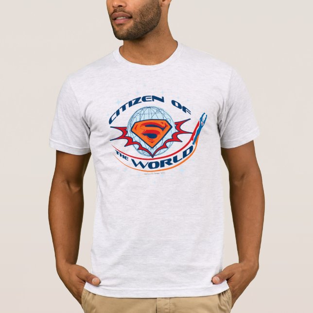 T-shirt Superman Citoyen du Monde (Devant)