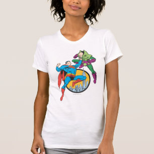T-shirt Superman combat Lex Luthor