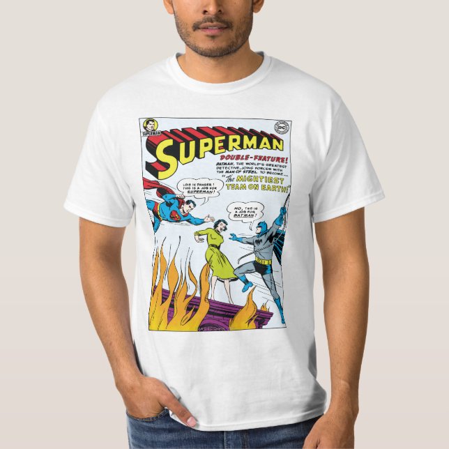 T-shirt Superman (double fonction avec Batman) (Devant)