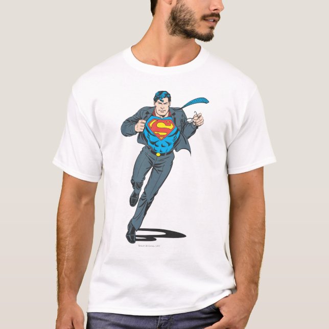 T-shirt Superman en business Garb (Devant)