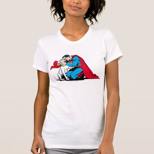 T-shirt Superman et Krypto (Devant)
