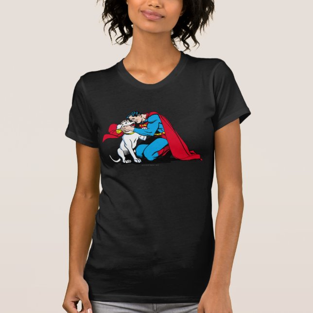T-shirt Superman et Krypto (Devant)
