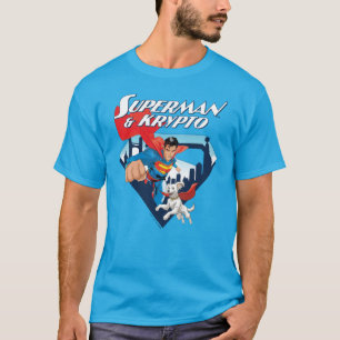 T-shirt Superman & Krypto Soar