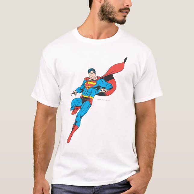 T-shirt Superman Lands Lightly 2 (Devant)