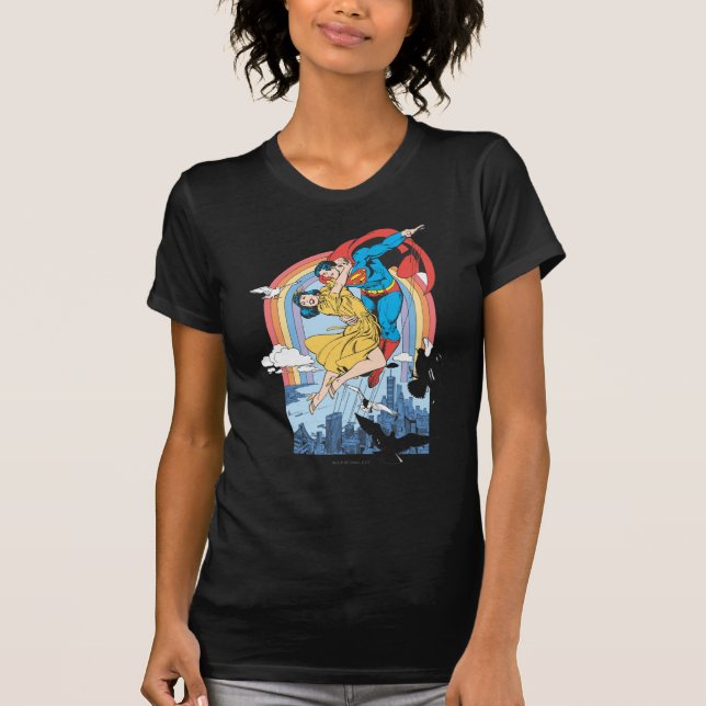 T-shirt Superman & Lois en jaune (Devant)
