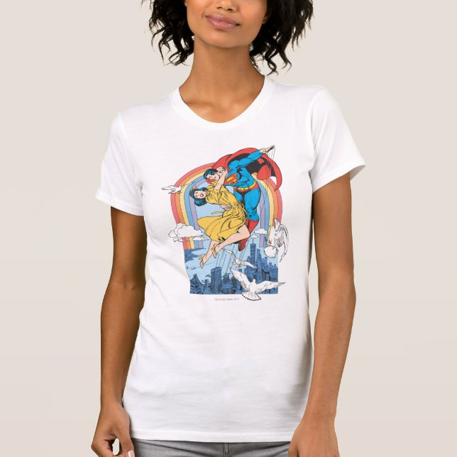 T-shirt Superman & Lois in Yellow (Devant)