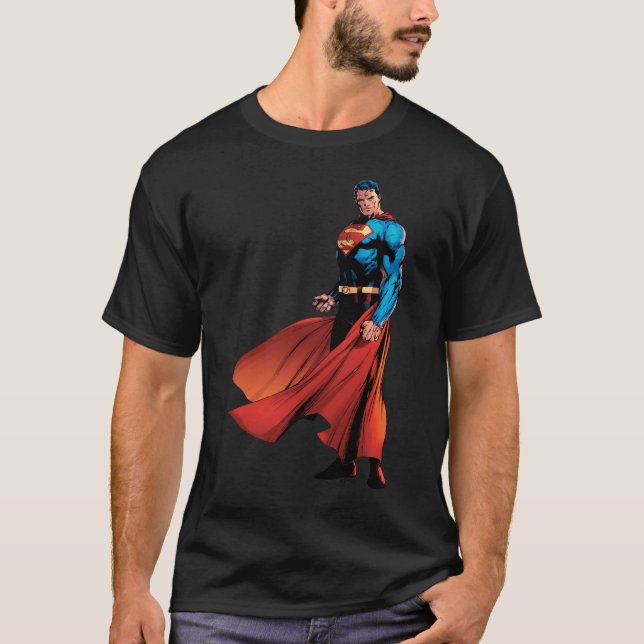 T-shirt Superman regarde devant (Devant)