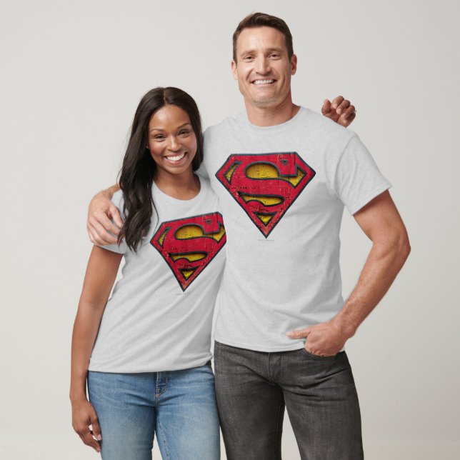 T-shirt Superman S-Shield | Distressed Logo (Unisexe)