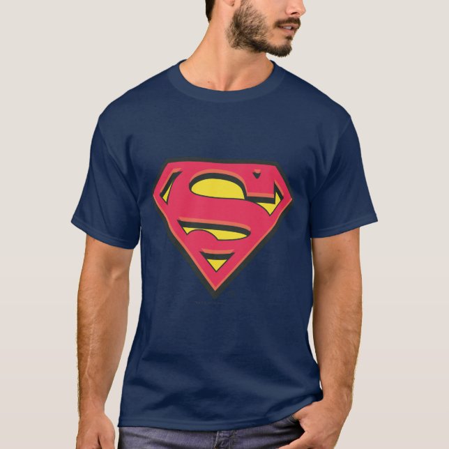 T-shirt Superman S-Shield | Logo classique (Devant)