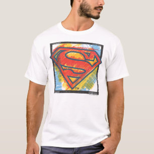 T-shirt Superman S-Shield Logo couleur