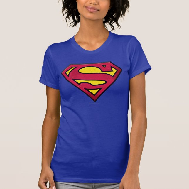 T-shirt Superman S-Shield | Logo de bord (Devant)