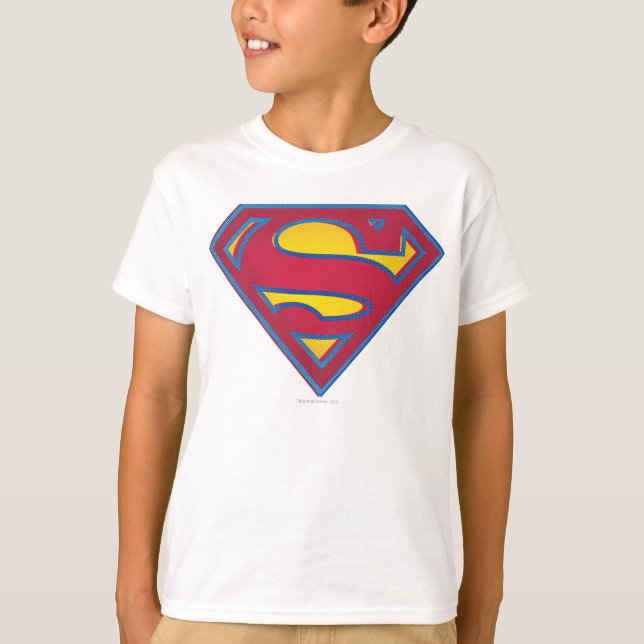 T-shirt Superman S-Shield | Logo de points (Devant)