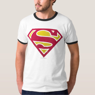 T-shirt Superman S-Shield Logo des points en relief