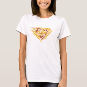 T-shirt Superman S-Shield Logo jaune et rouge
