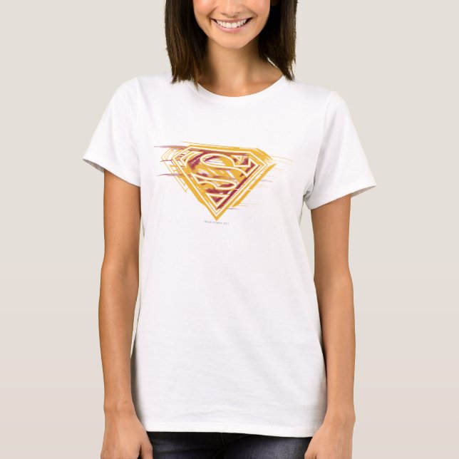 T-shirt Superman S-Shield | Logo jaune et rouge (Devant)