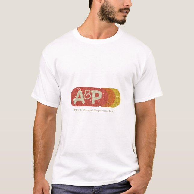 T-shirt Supermarché A&P 1976 (Devant)