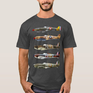 T-shirt Supermarine Spitfire est un avion de chasse britan