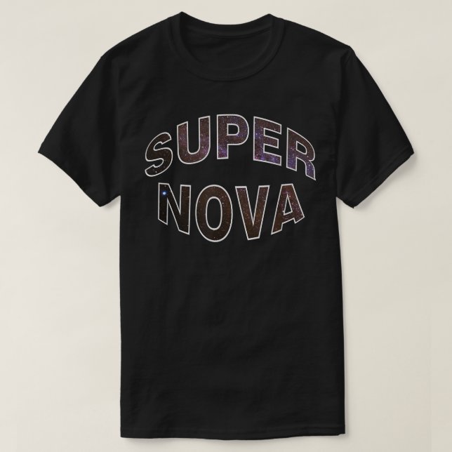 T-shirt Supernova pour les voyageurs spatiaux (Design devant)