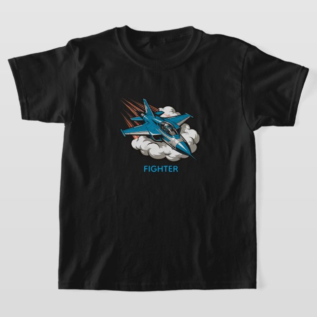 T-shirt Supersonic Fighter Jet – High-Speed Power Aviation (Poser)