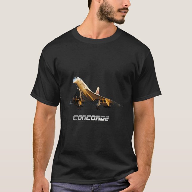 T-shirt Supersonic Jet Concorde (Devant)