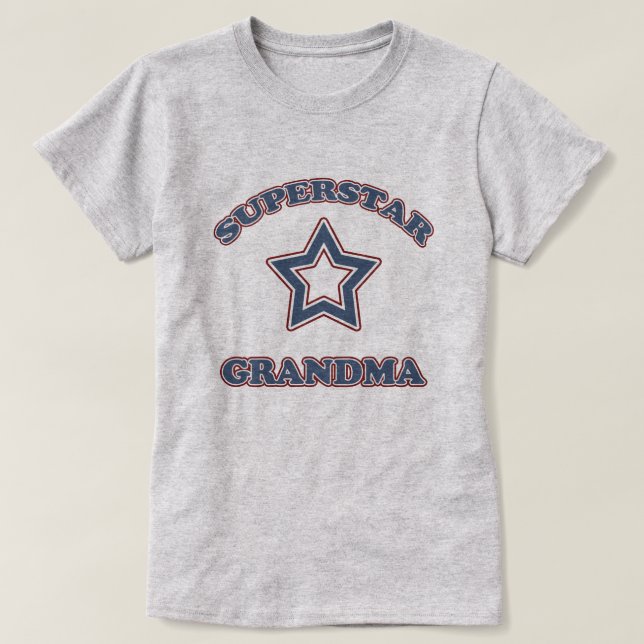 T-shirt Superstar Grand-mère Tee (Design devant)