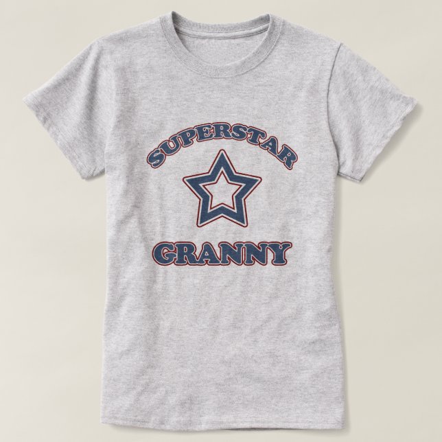 T-shirt Superstar Granny (Design devant)