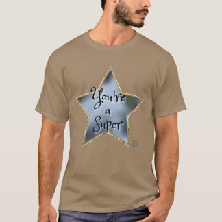 T-shirt Superstar rétro