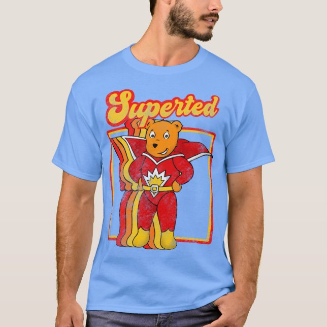 T-shirt Superted vintage (Devant)