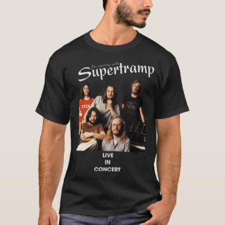 T-shirt Supertramp Live In Concert