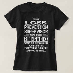 T-shirt Superviseur de la prévention des pertes