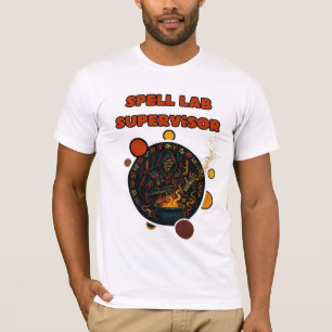 T-shirt Superviseur de laboratoire orthographique