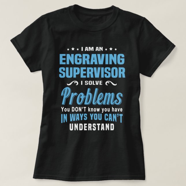 T-shirt Superviseur de l'intégration (Design devant)