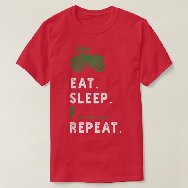 T-shirt Supper Funny Farmer  (Design devant)