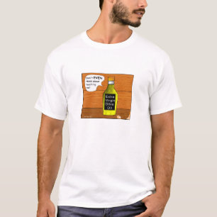 T-shirt supplémentaire de bande dessinée d'huile