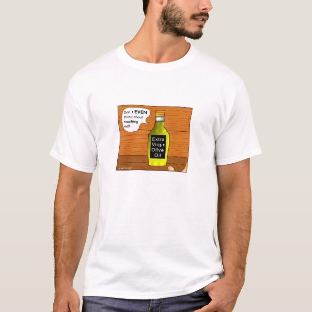 T-shirt supplémentaire de bande dessinée d'huile (Devant)