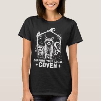 T-shirt Support De Votre Hal De Skunk Locale Raccoon Oposs