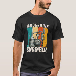 T-shirt Support de votre ingénieur Moonshine local Redneck