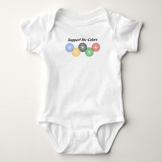 T-shirt Support des couleurs - (Devant)