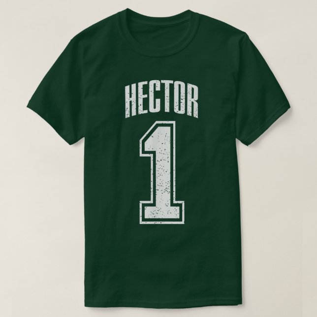 T-shirt Support Hector Numéro 1 Plus grand ventilateur  (Design devant)