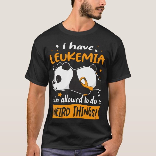 T-shirt Support Leukemia (Devant)
