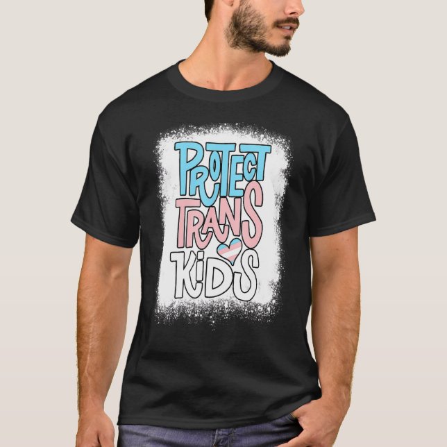 T-shirt Support Lgbt Protéger Trans Kid Lgbt Pride 1 (Devant)