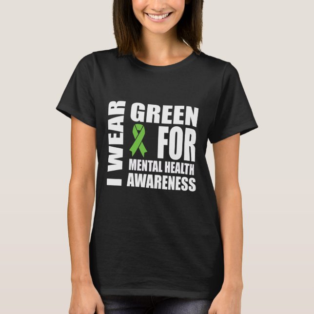 T-shirt Support mental pour la santé (Devant)