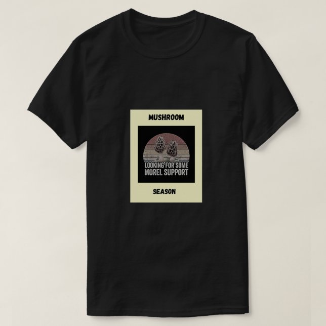 T-shirt Support Morel 1 (Design devant)
