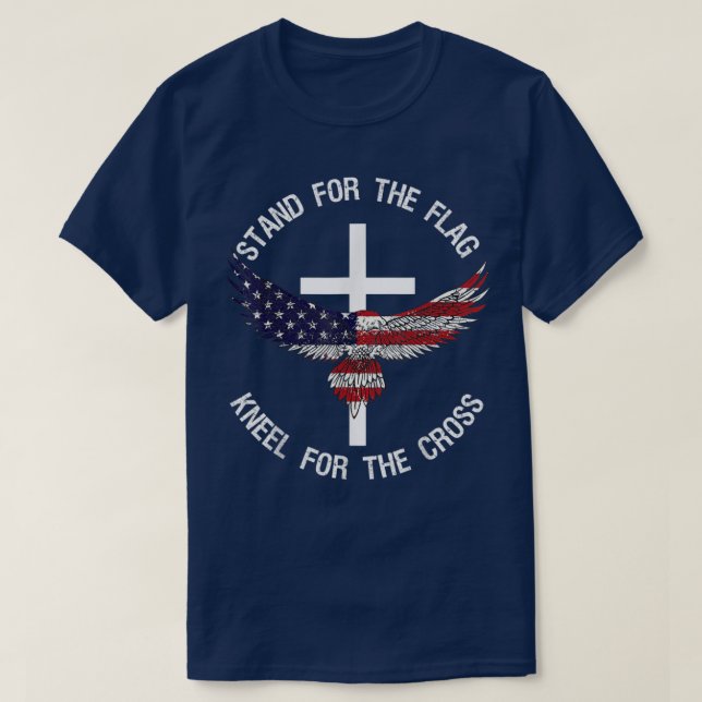 T-shirt Support Patriotique Pour Le Pignon Drapeau Pour La (Design devant)