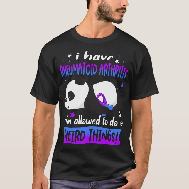 T-shirt Support Rheumatoid Arthritis Awareness Gifts (Devant)