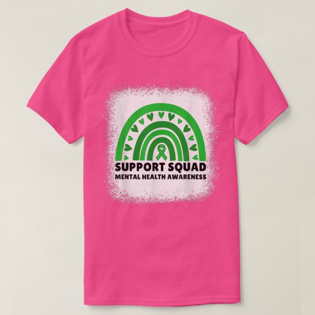 T-shirt Support Squad Mental Health (Design devant)