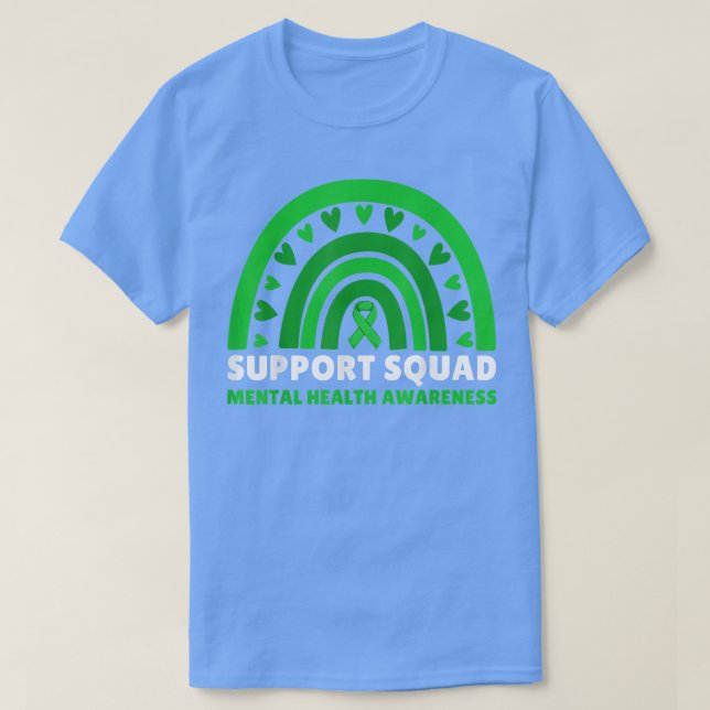 T-shirt Support Squad Mental Health (Design devant)