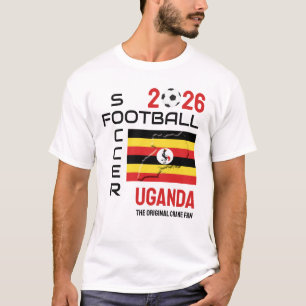 T-shirt Supporter de football OUGANDA 2026