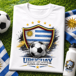 T-shirt Supporter de football uruguayen Coupe du Monde