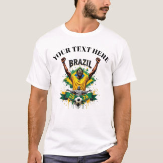 T-shirt Supporter personnalisé de l'équipe de football du